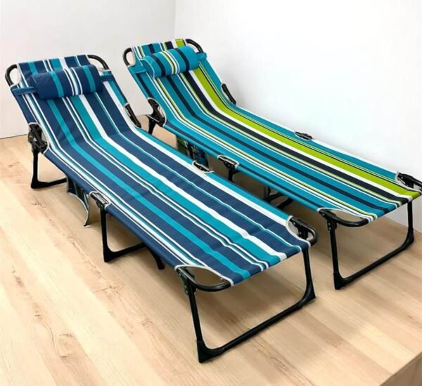 Back Rest Folding Cot