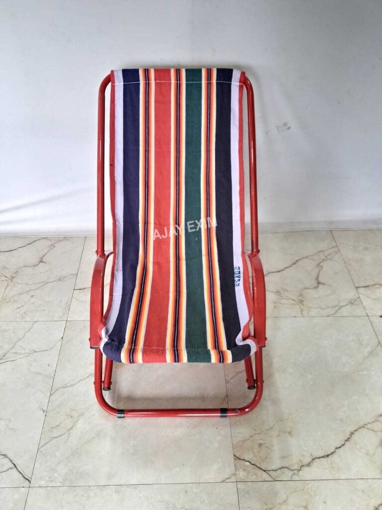 Mild-Steel Portable Folding Easy Chair