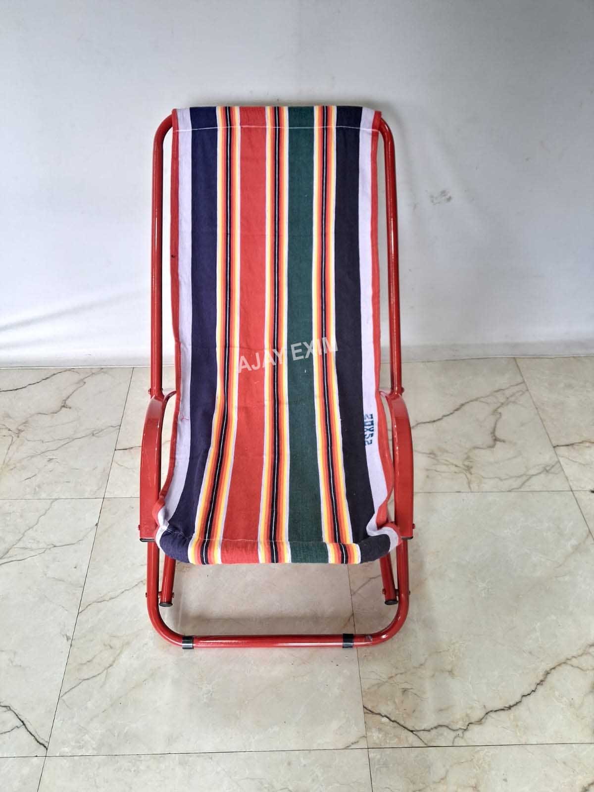 Mild-Steel Portable Folding Easy Chair - Image 3