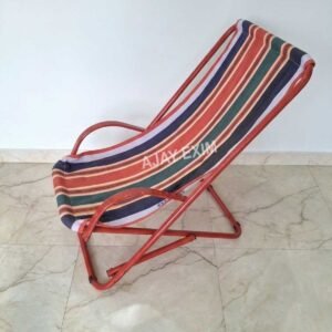 Mild-Steel Portable Folding Easy Chair - Image 2