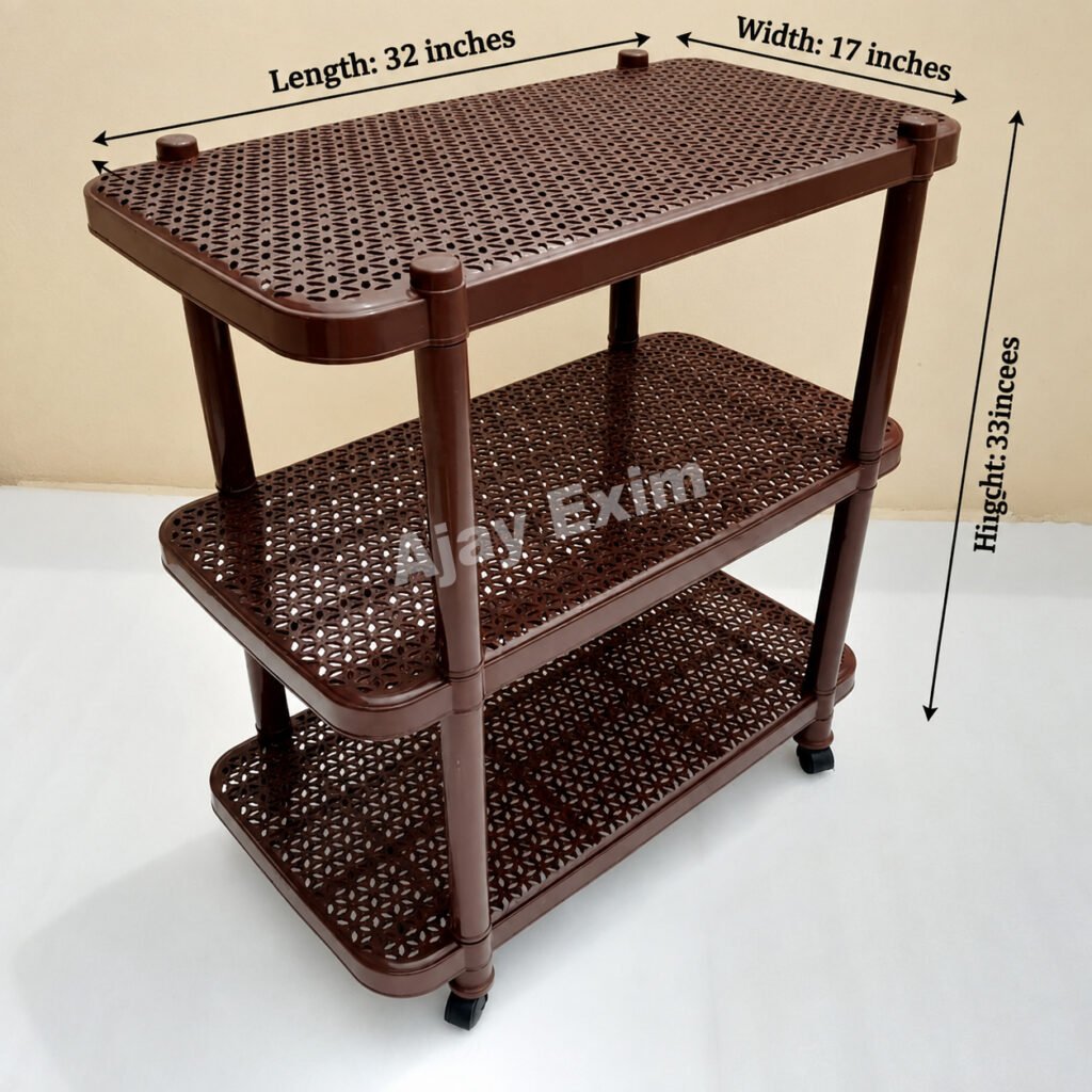 Multipurpose Plastic Storage Rack