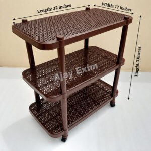 Multipurpose Plastic Storage Rack