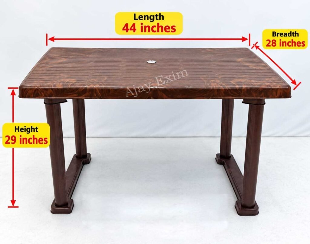 Plastic Dining Table