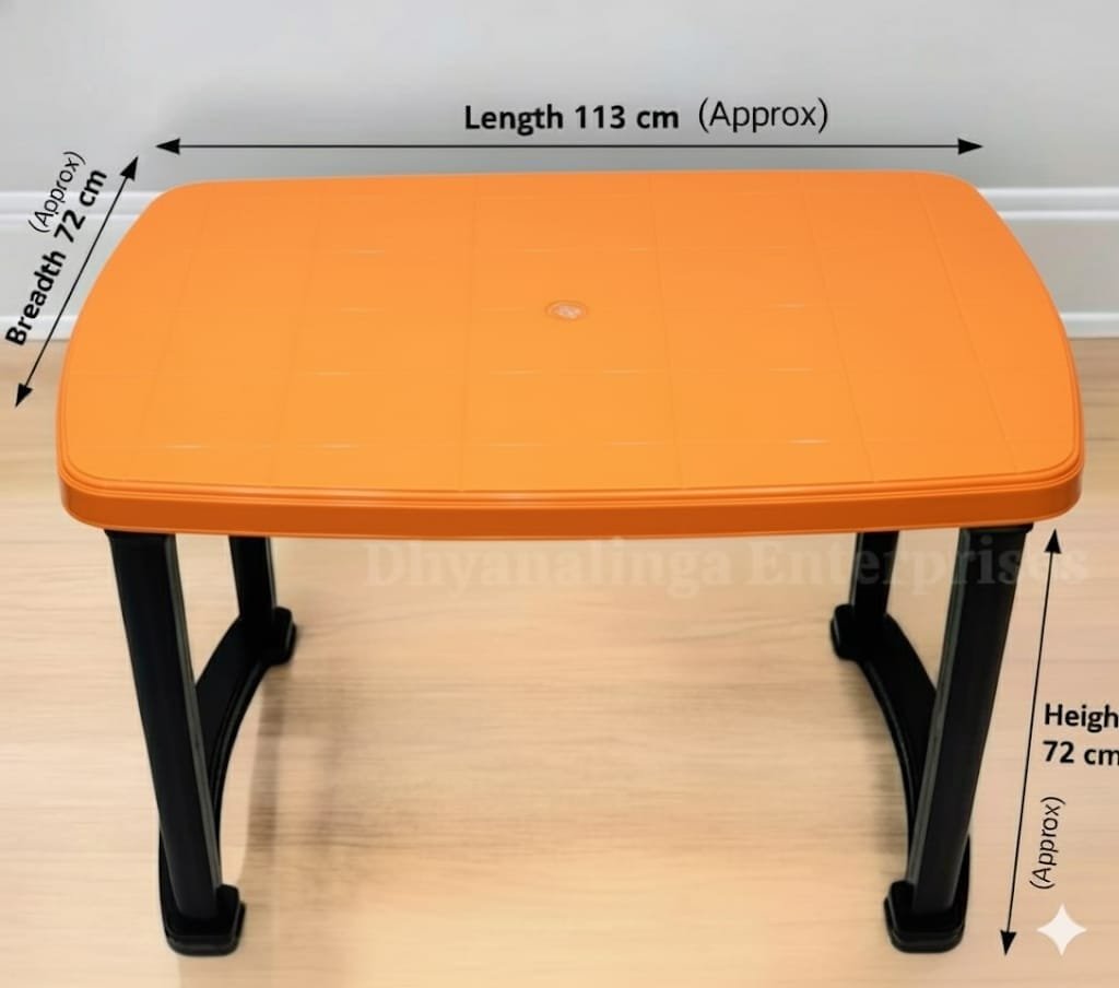 Plastic Restaurant Dining Table - Image 2