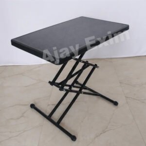 Height-Adjustable Rectangular Multi-Purpose Foldable Scissor Table - Image 2