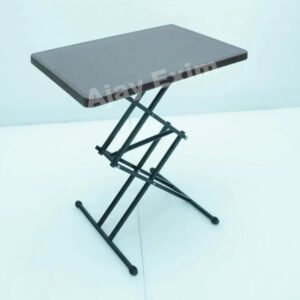 Height-Adjustable Rectangular Multi-Purpose Foldable Scissor Table - Image 4