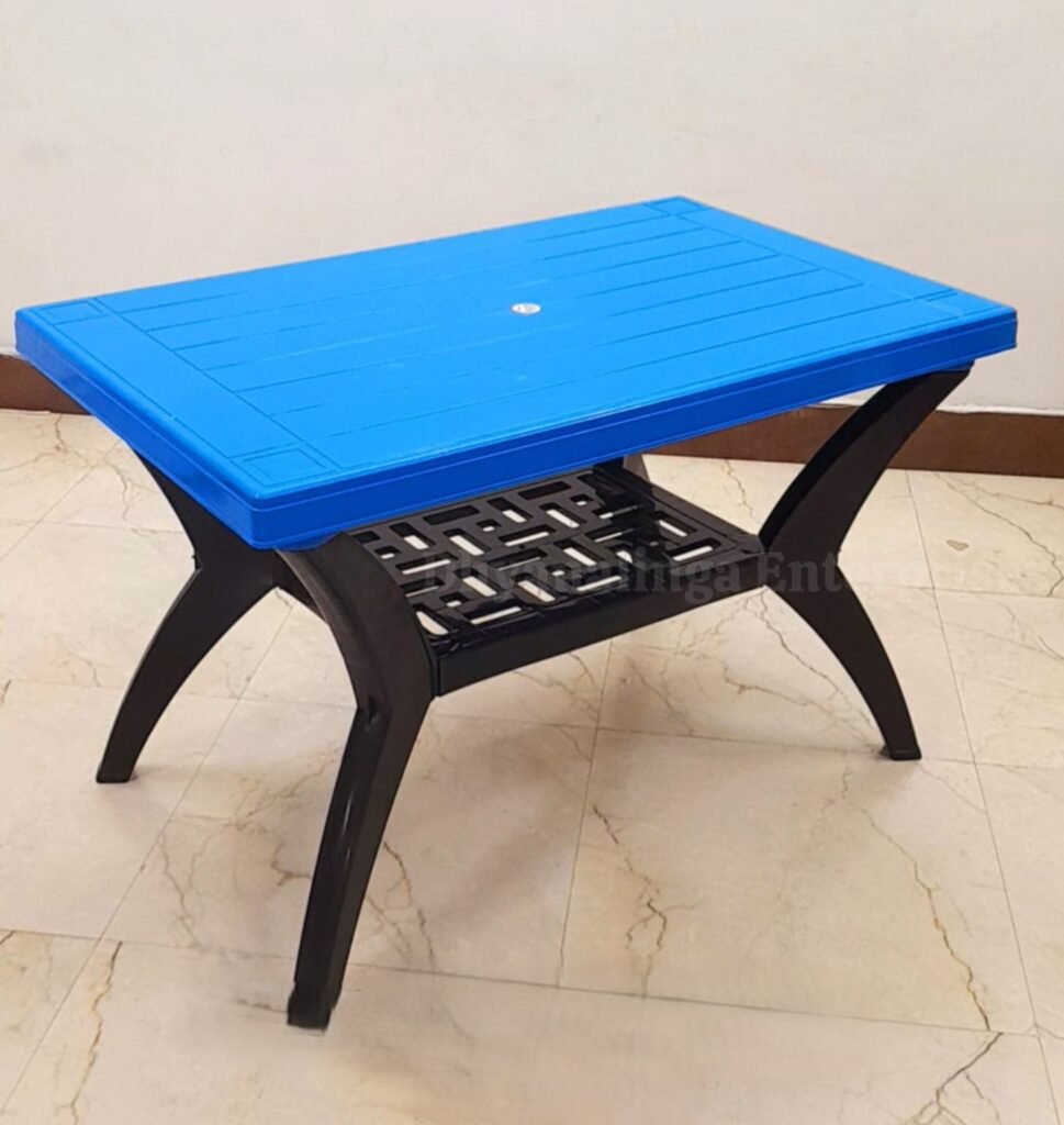Plastic Cross Leg Restaurant Dining Table