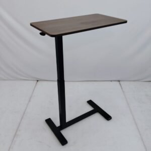 Mobile Height-Adjustable Standing Table with Gas Lift | Tiltable Table Top - Image 4