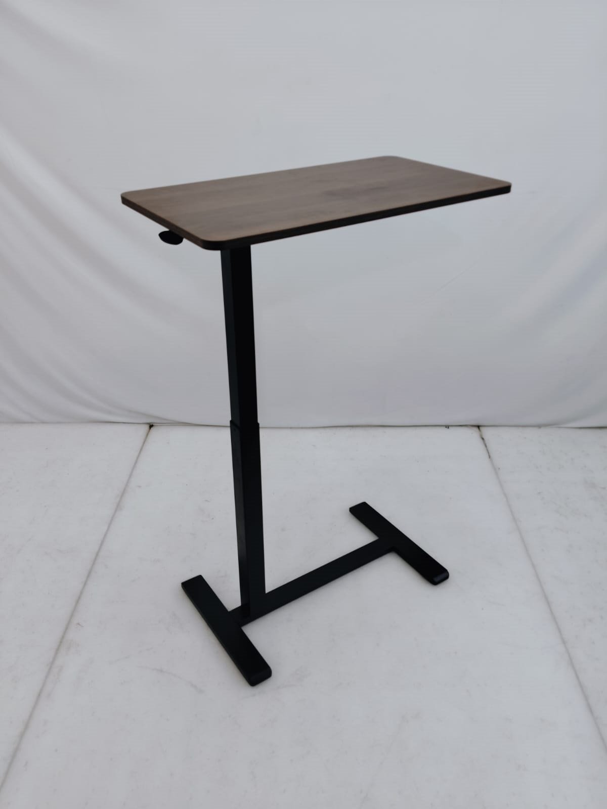 Mobile Height-Adjustable Standing Table with Gas Lift | Tiltable Table Top - Image 4