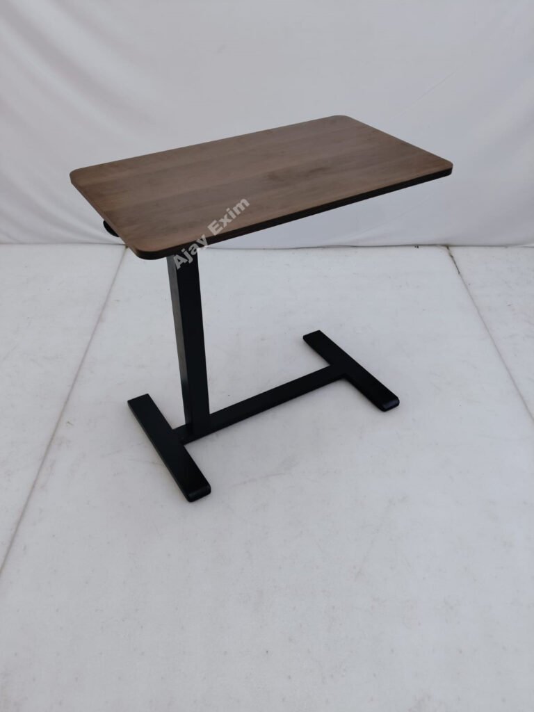 Mobile Height-Adjustable Standing Table with Gas Lift | Tiltable Table Top