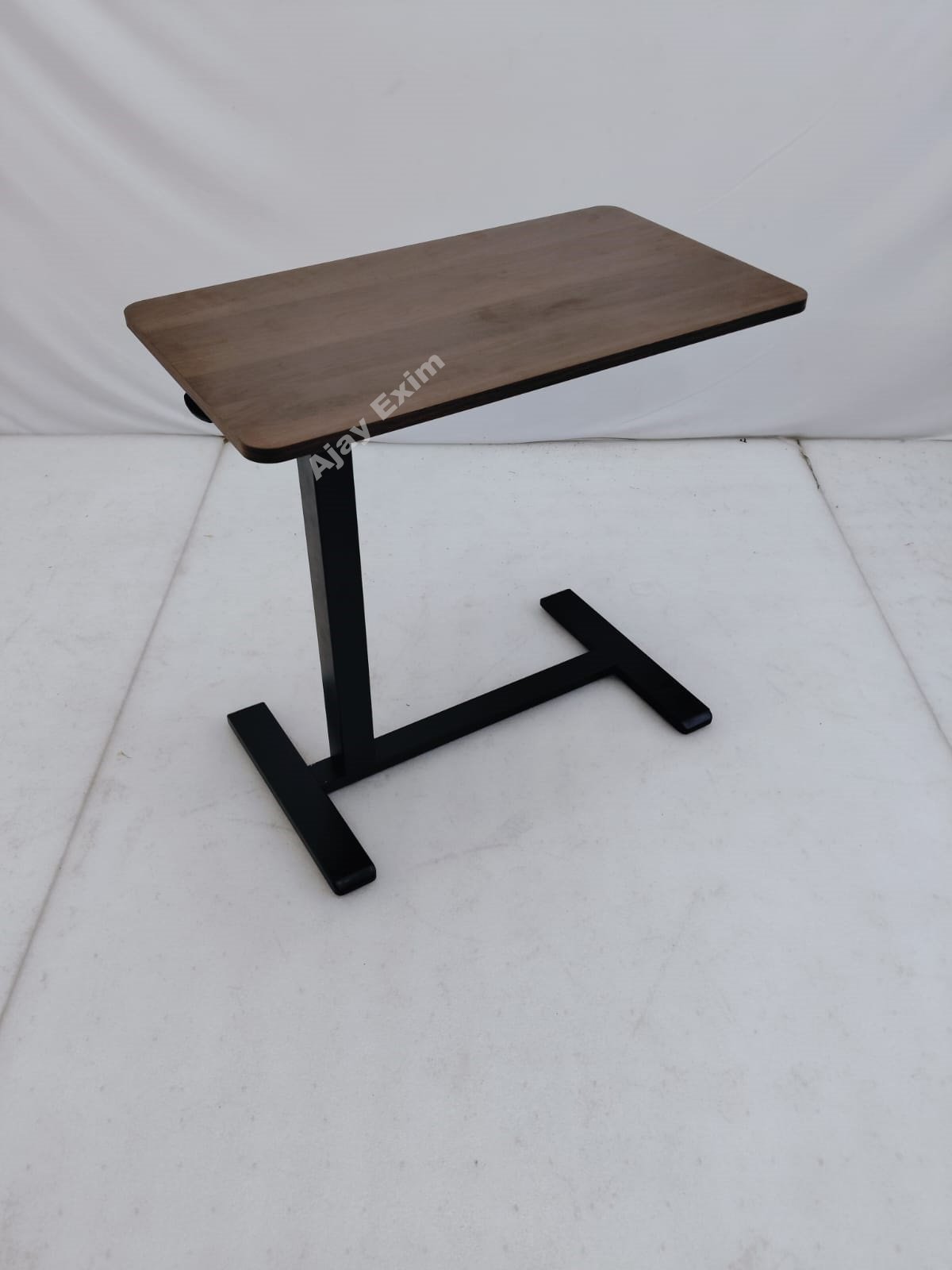 Mobile Height-Adjustable Standing Table with Gas Lift | Tiltable Table Top - Image 2
