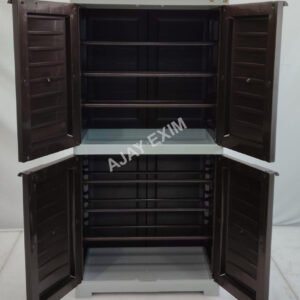 Premium 4 Feet Plastic Cheppal Cabinet - Image 3