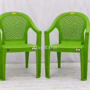 FLORAL DESIGN PLASTIC CHAIR
