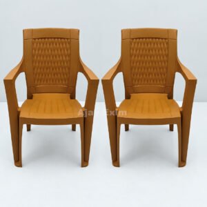 Luxury Diamond Back Plastic Arm Chair
