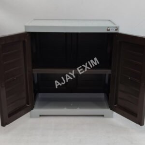 Premium 2 Feet Plastic Storage Wardrobe Cabinet - Image 3