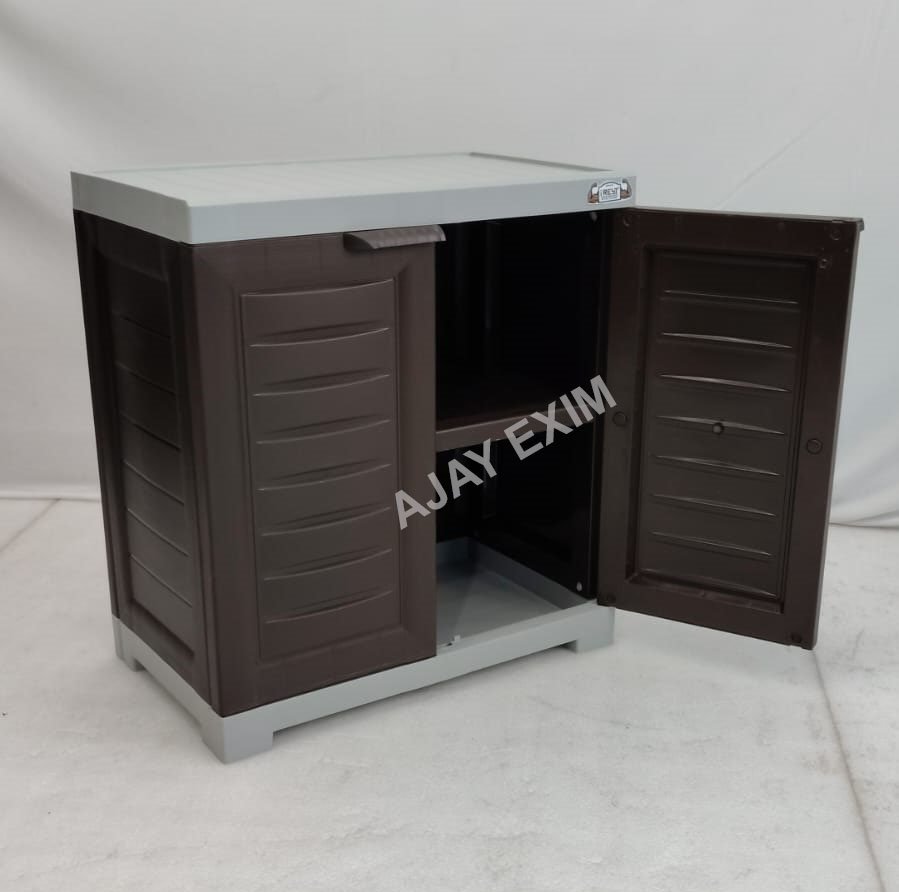 Premium 2 Feet Plastic Storage Wardrobe Cabinet