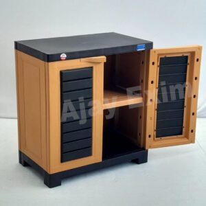 Premium 2 Feet Plastic Storage Wardrobe Cabinet - Image 3