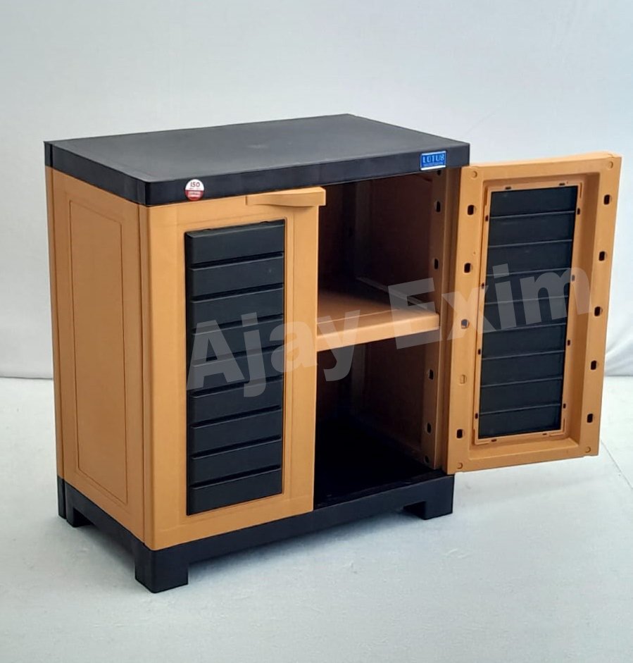 Premium 2 Feet Plastic Storage Wardrobe Cabinet