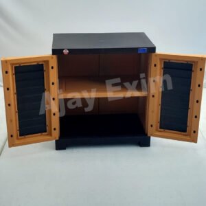 Premium 2 Feet Plastic Storage Wardrobe Cabinet - Image 2