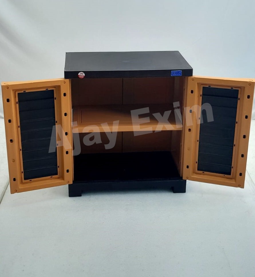 Premium 2 Feet Plastic Storage Wardrobe Cabinet