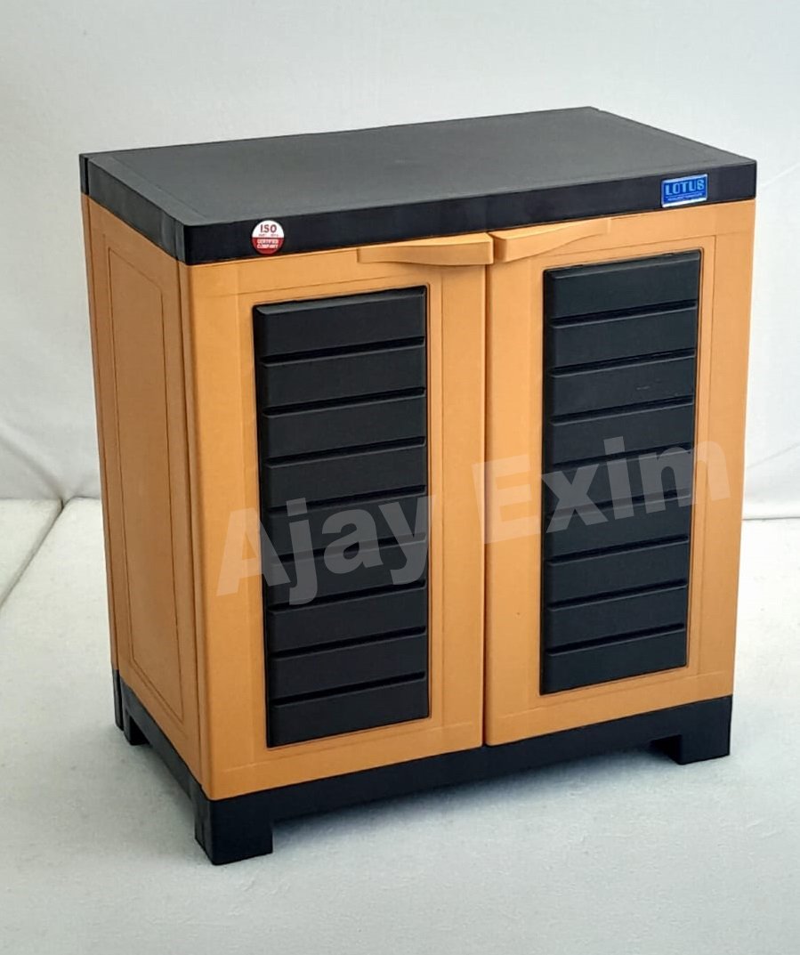 Premium 2 Feet Plastic Storage Wardrobe Cabinet
