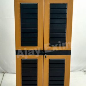 Premium 4 Feet Plastic Cheppal Cabinet - Image 3