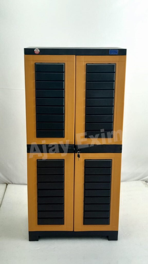 Premium 4 Feet Plastic Cheppal Cabinet