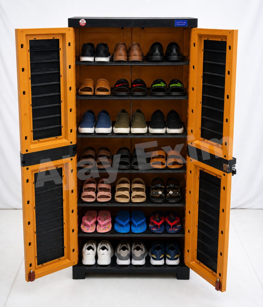 Premium 4 Feet Plastic Cheppal Locker