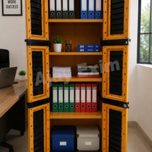 Premium 6 Feet Plastic Storage Wardrobe Cabinet