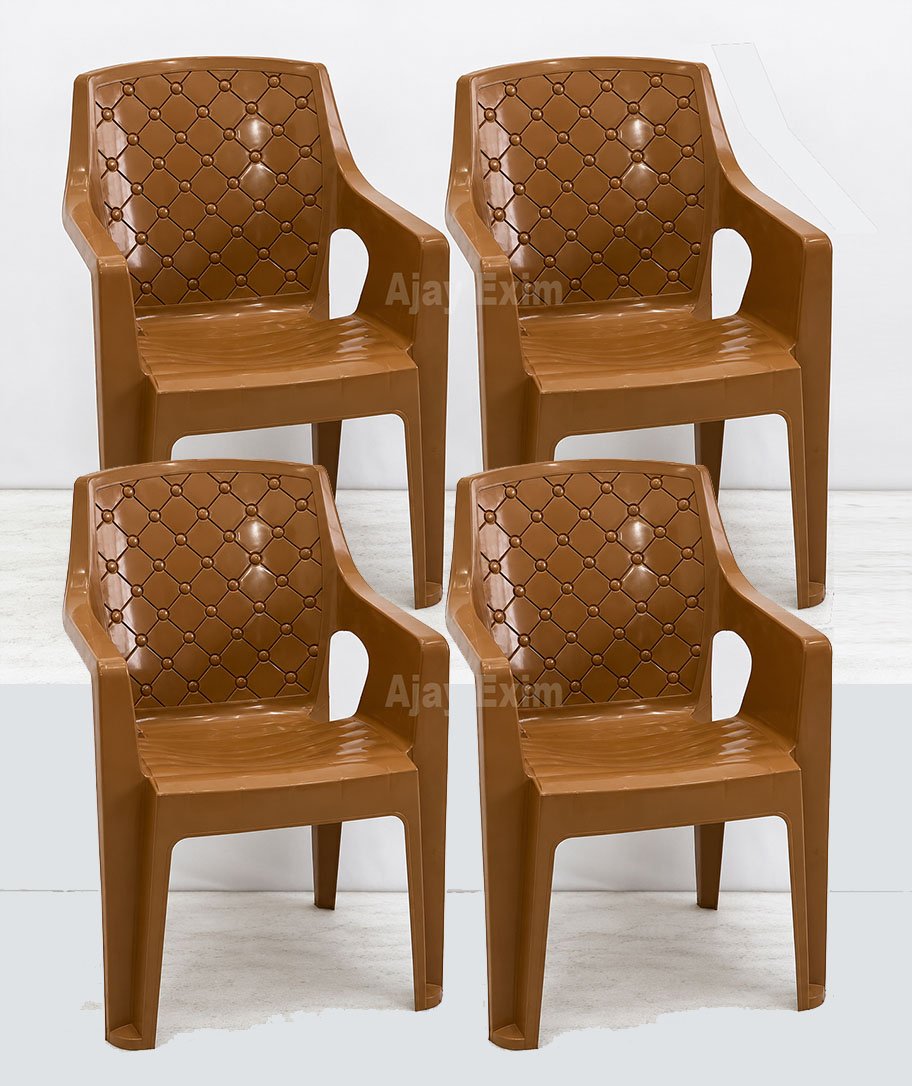 Premium Plastic Arm Chair Set of 4