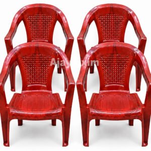 Traditional Plastic Arm Chair set of 4