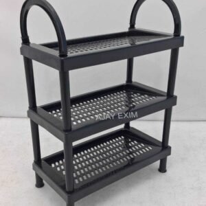 3 Tier Plastic Cheppal Stand - Image 2