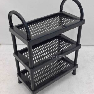 3 Tier Plastic Cheppal Stand